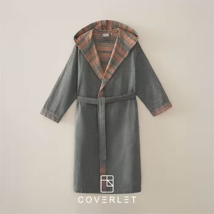 حوله تن‌پوش زنانه سبز 100٪ پنبه ارگانیک مدل Mila