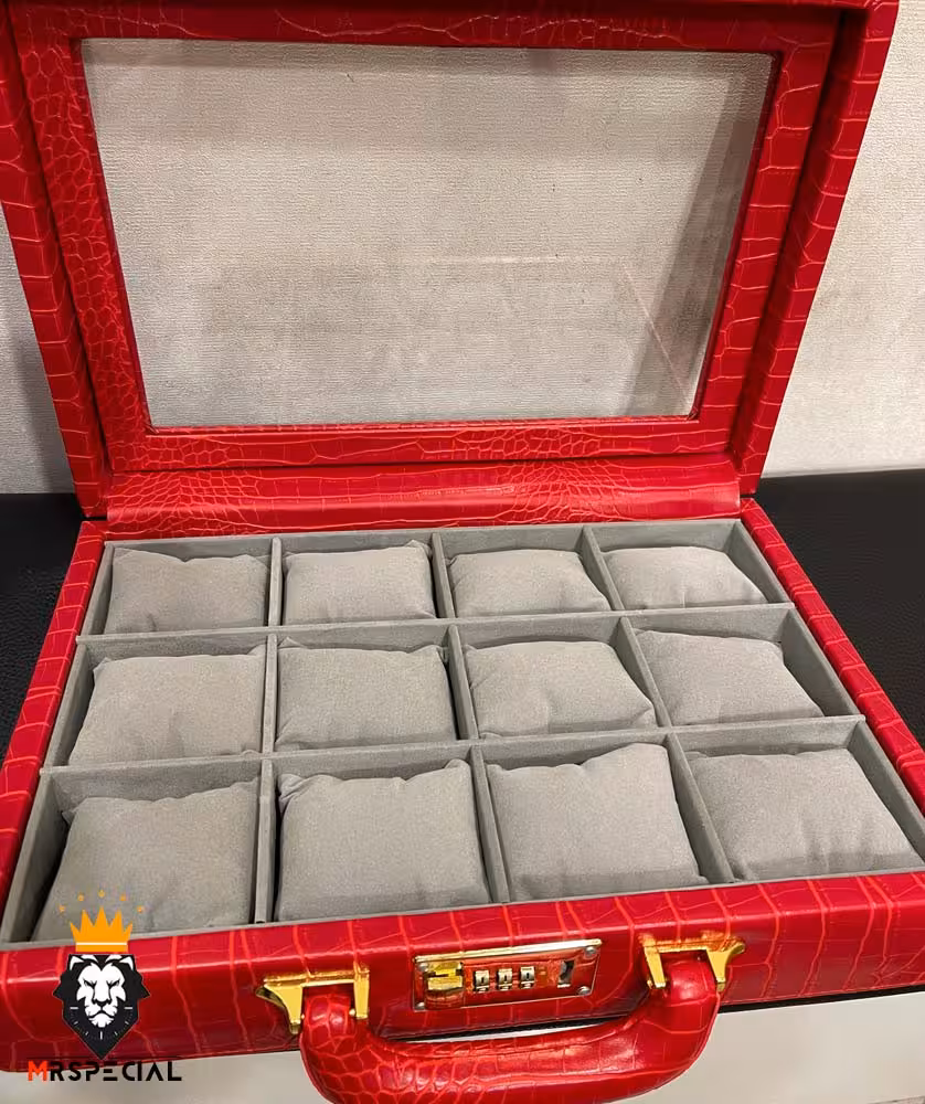 جعبه ساعت 12 تایی لوکس 0026 WATCH BOX