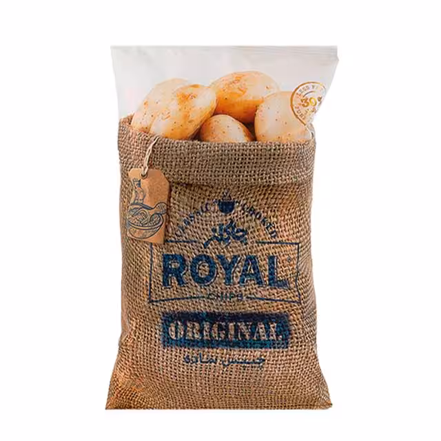 چیپس ساده رویال چاکلز 60 گرمی