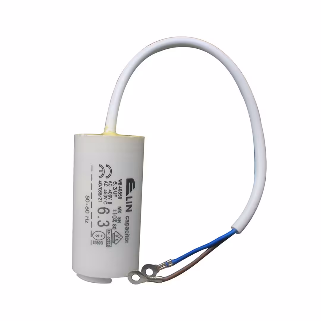 خازن روغنی دائم کار 50 میکروفاراد 450 ولت برند الین یا ایکار 