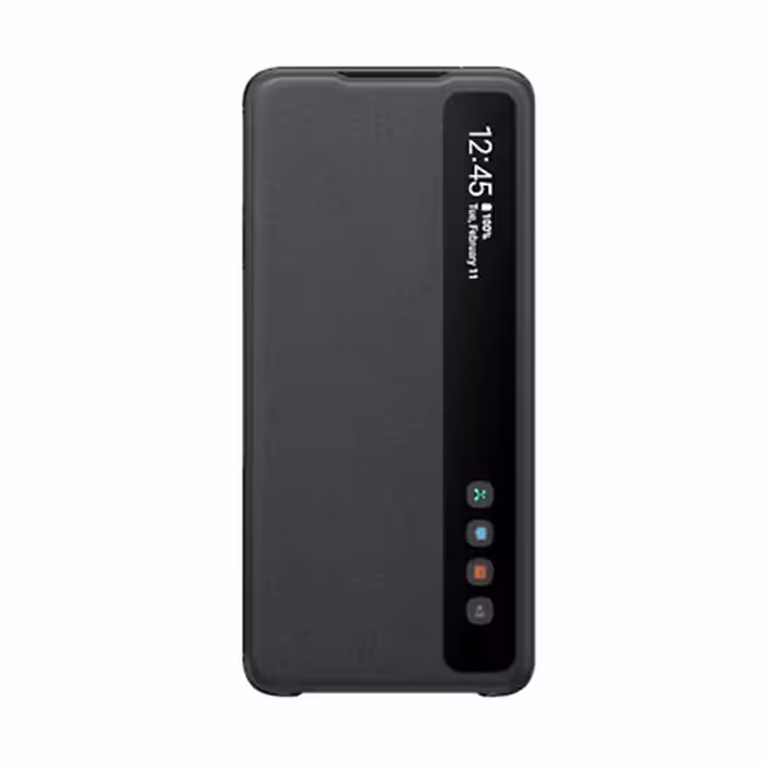 کیف کلاسوری گوشی سامسونگ Galaxy S20 Ultra مدل Clear View Cover ( اصلی )