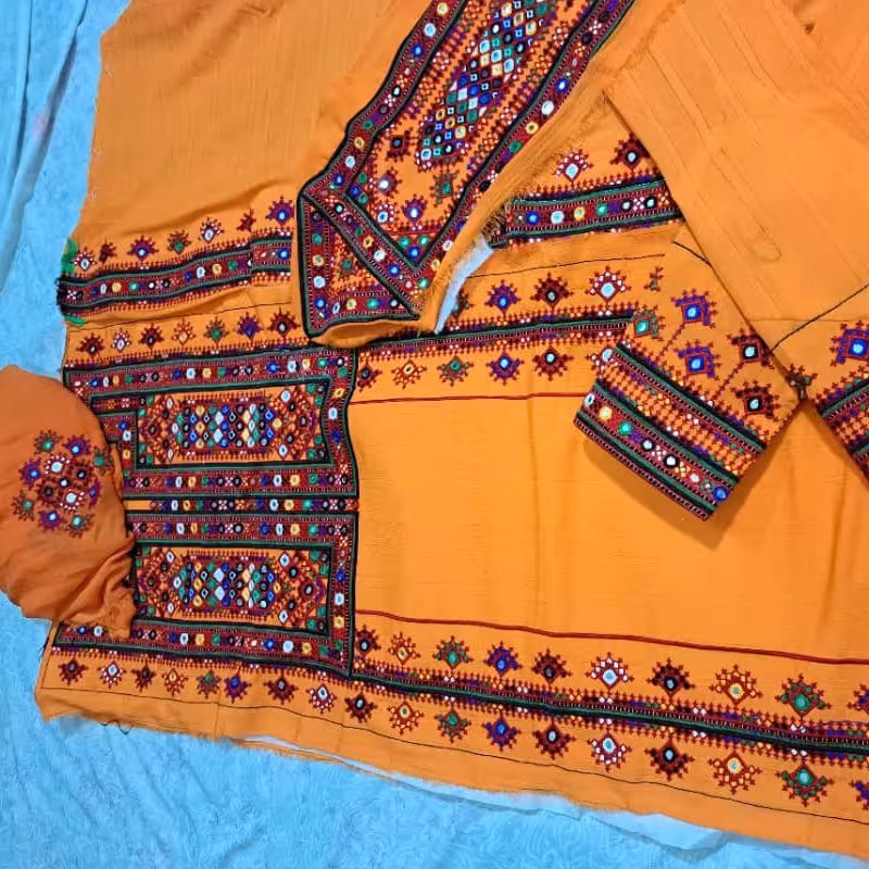 لباس بلوچی دخترانه
