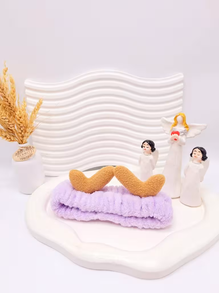 هدبند حوله ای شاخ دار