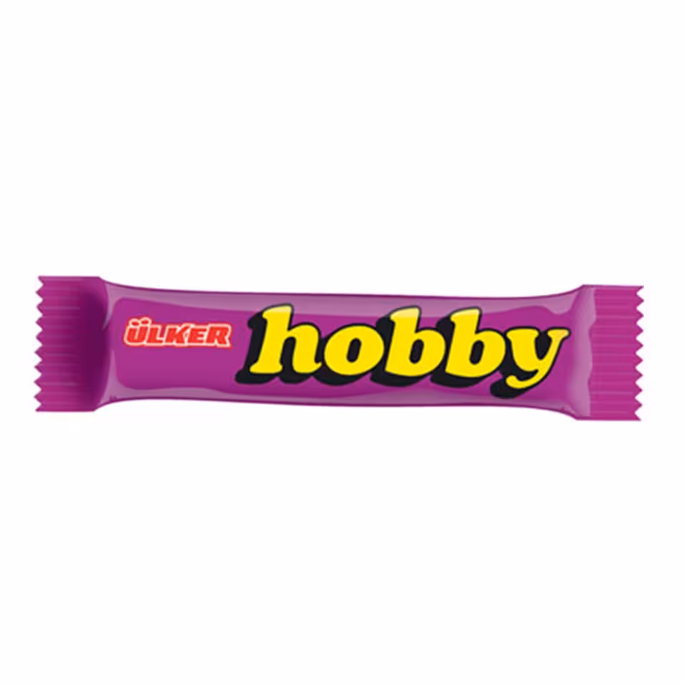 شکلات هوبی قلمی 25 گرمی hobby ulker