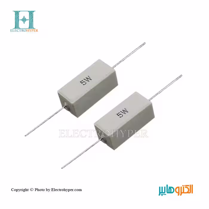 مقاومت گچی (آجری) 5W-10Ω