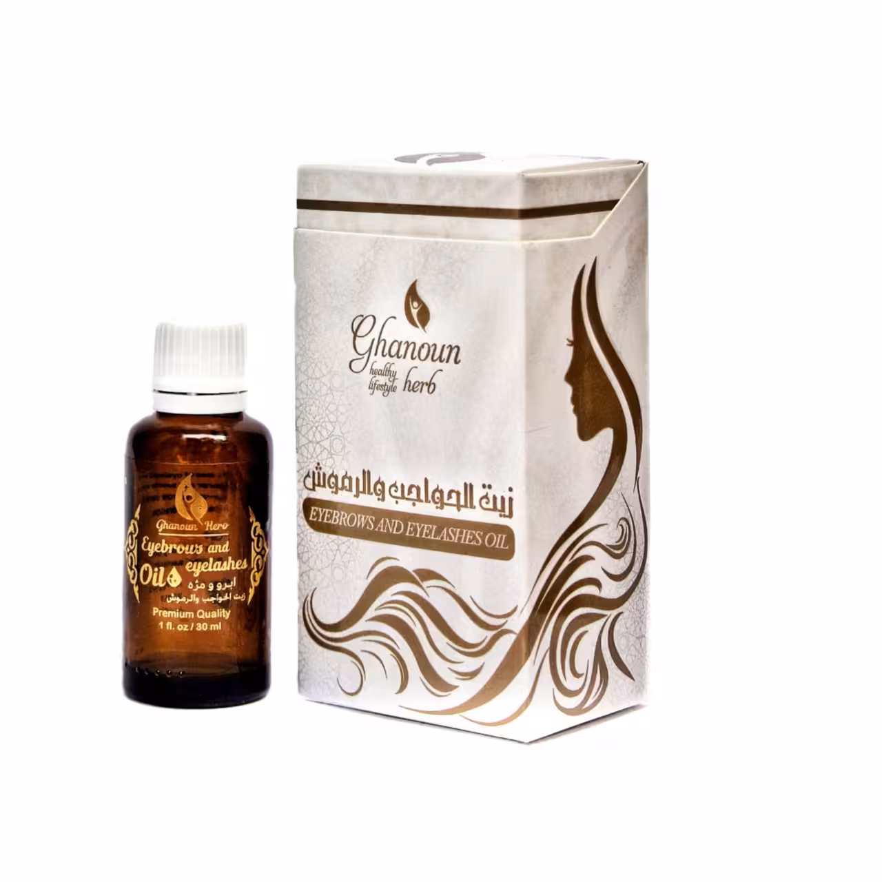 روغن مژه و ابرو گیاه قانون حجم 30 میلی لیتر