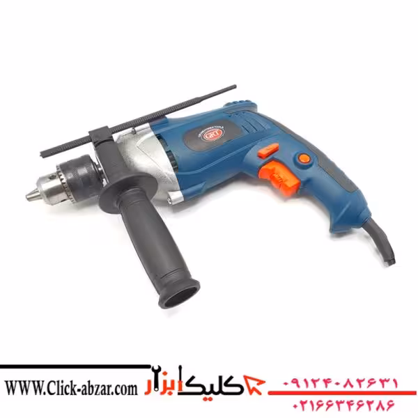 دریل چکشی نیم تنه فلزی جی آر تی بدون کیف مدل G2015