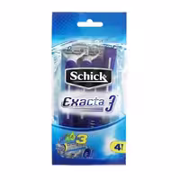 پک خودتراش اگزکتا 3 لبه 4 عددی مردانه شیک Schick