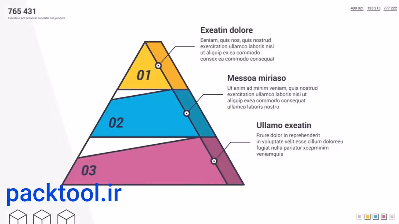 دانلود پروژه پک نمودار اینفوگرافی در پریمیر Infographic Chart Pack - پک تول
