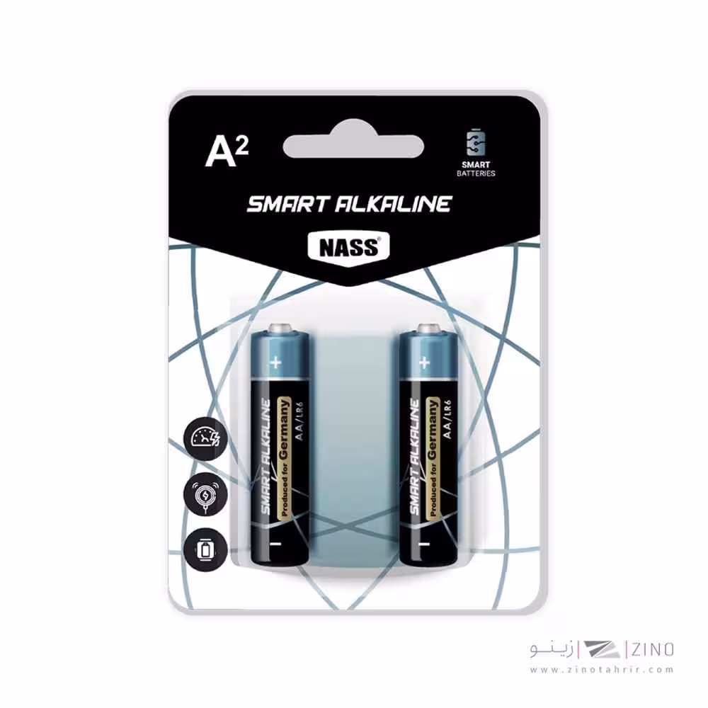 باتری قلمی آلکالاین اسمارت2عددی ناس کد527