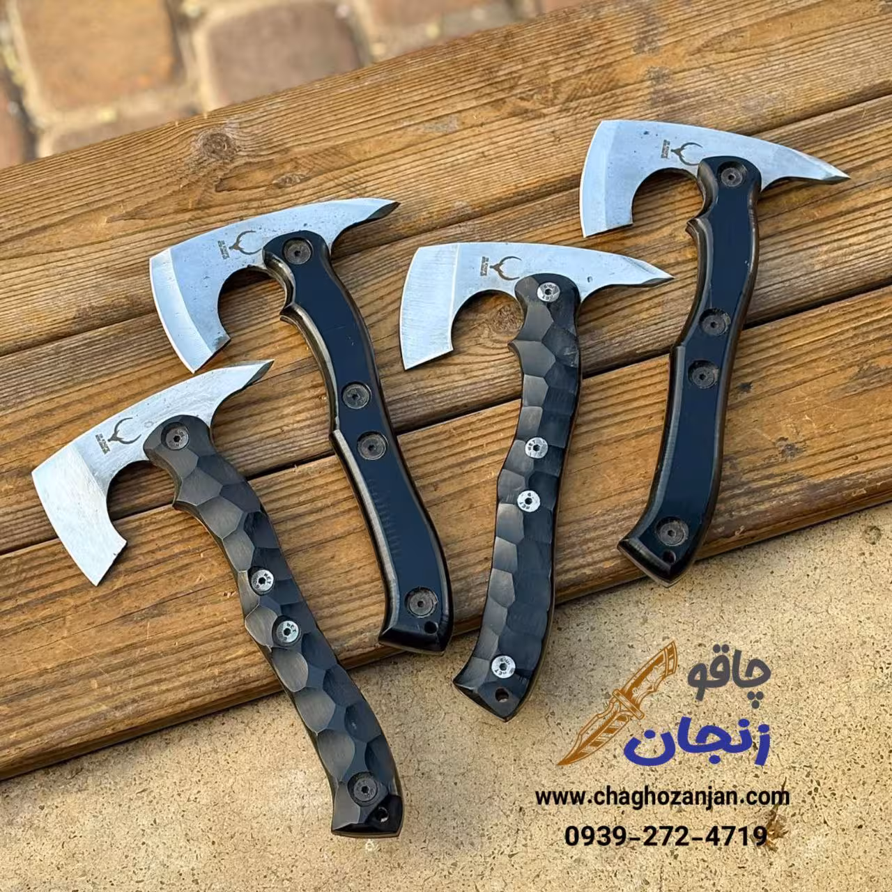 تبر کوچک مخصوص کوله پشتی؛ تیغه و دسته با دوام