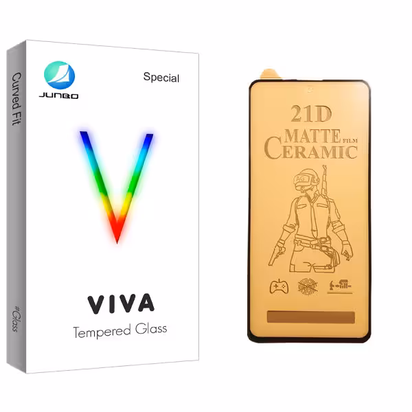 محافظ صفحه نمایش سرامیکی جانبو مدل Viva Glass مناسب برای گوشی موبایل سامسونگ Galaxy M31s