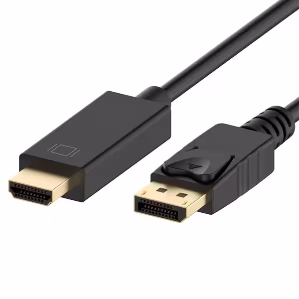 کابل Display به HDMI کی نت پلاس V1.2-4K مدل KP-CODP2HD18 طول 1.8 متر