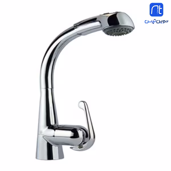 شیر ظرفشویی شلنگدار قهرمان مدل سهند