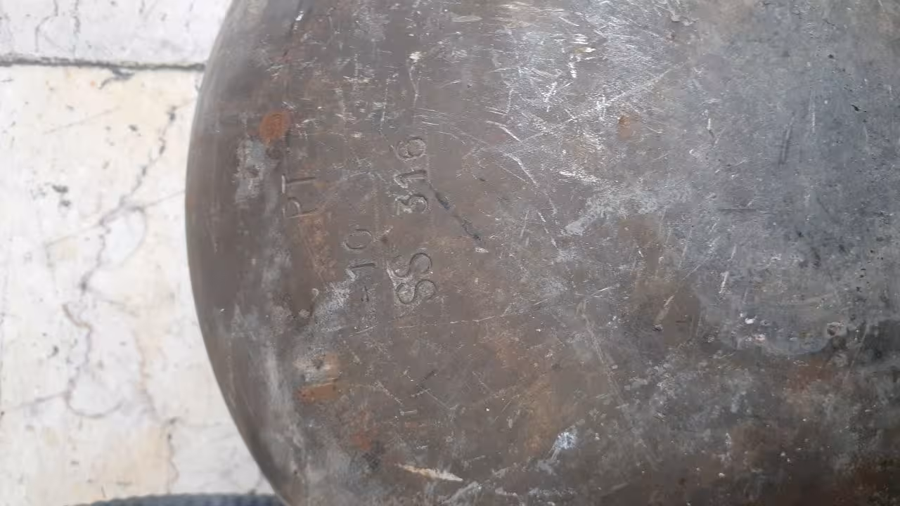 کپ   10 اینچ رده 80  ازجنس  WP/ 316   فابریک