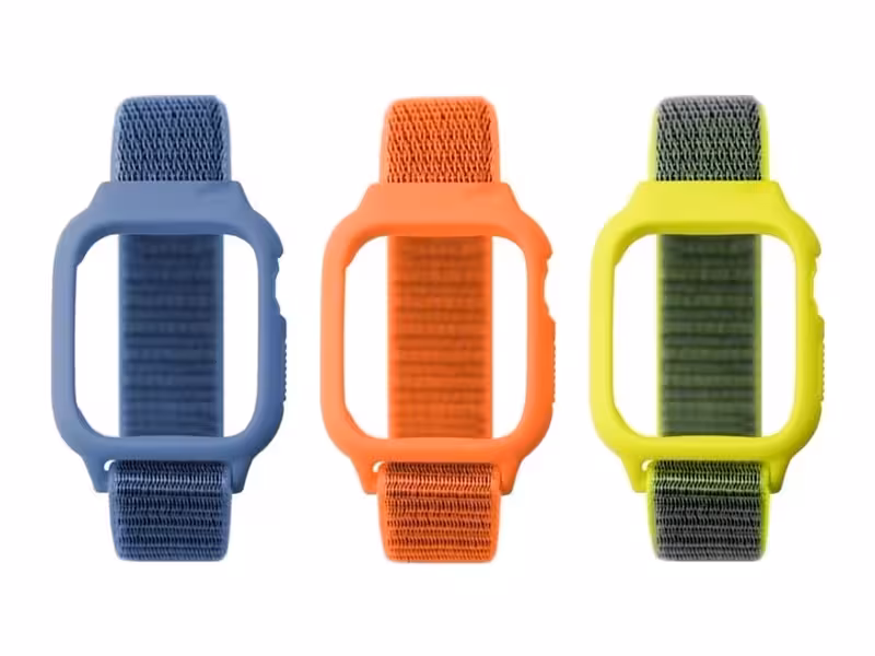 بند سیلیکونی اپل واچ سری 3/4/5 سایز 38/40 میلی متر پورودو Porodo iGuard Apple Watch 3/4/5 38/40mm Strap   ShockProof ...