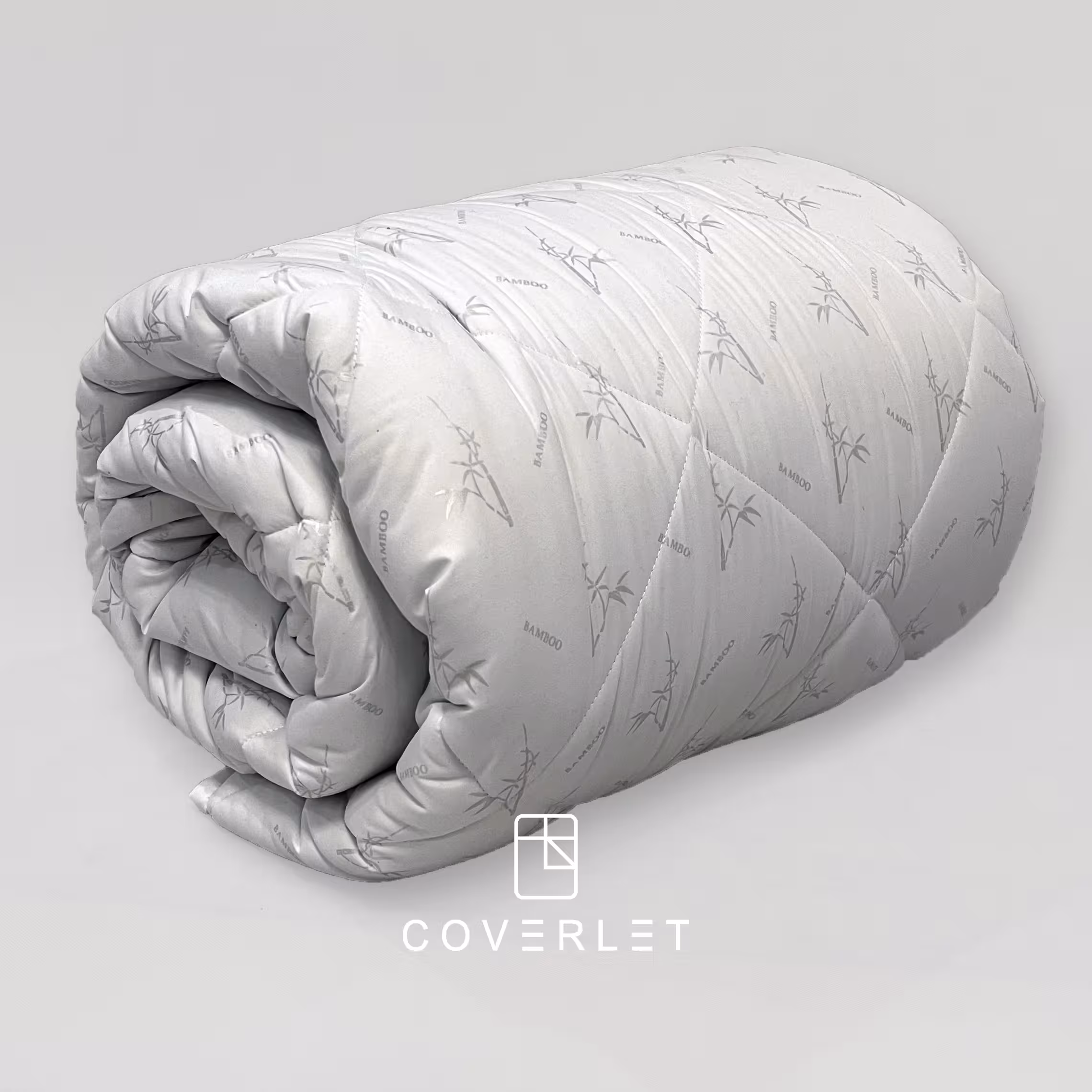 لحاف لایت طرح بامبو کاورلت