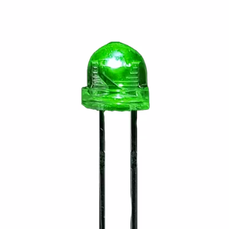 LED کلاهی 5mm سبز