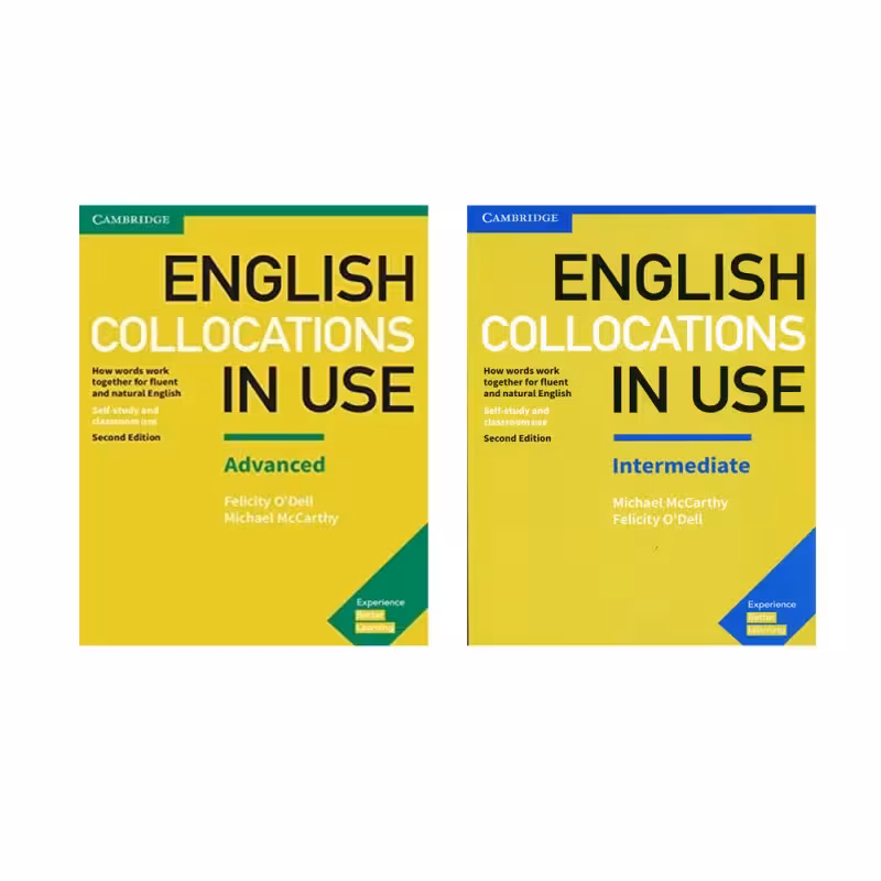 مجموعه 2 جلدی انگلیش کالوکیشین این یوز | کتاب انگلیسی English Collocations in Use