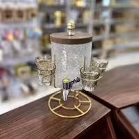 کلمن شات دار استوانه