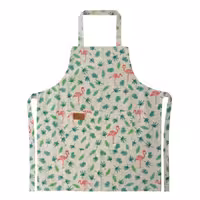 آراشید پیشبند طرح فلامینگو صورتی