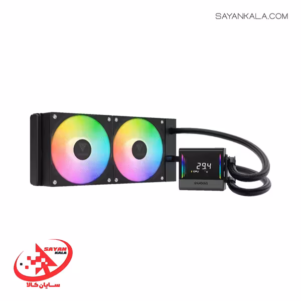 خنک کننده مایع پردازنده گیم دیاس مدل CPU COOLER LIQUID GAMDIAS CHIONE E4 240