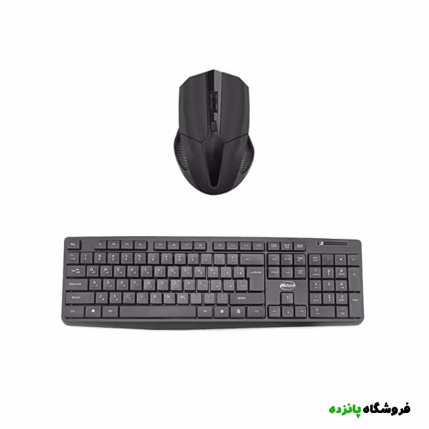 کیبورد و ماوس بی سیم Kaiser مدل KMW824 – مشکی