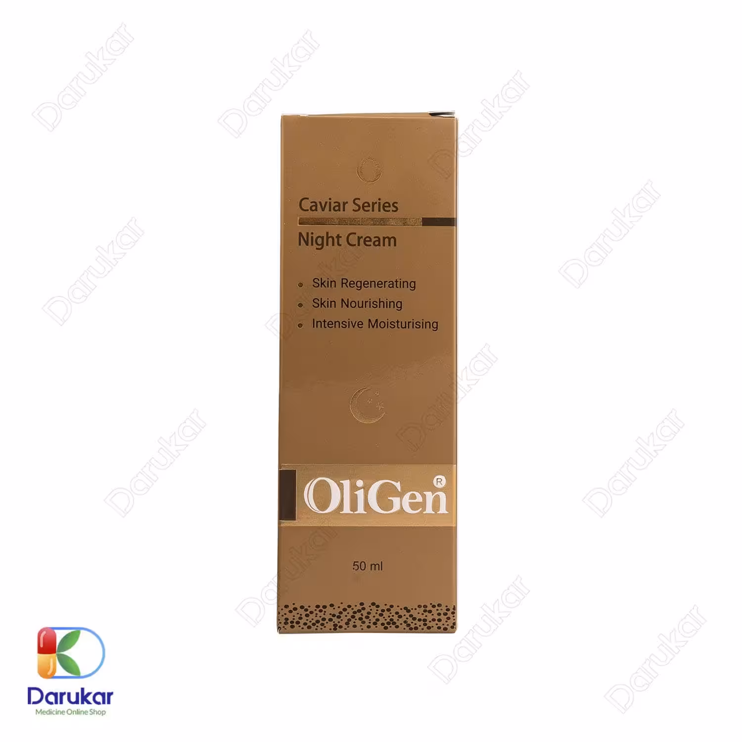 کرم شب حاوی عصاره خاویار الی ژن