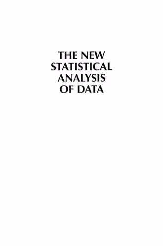 خرید و دانلود نسخه کامل کتاب The New Statistical Analysis of Data