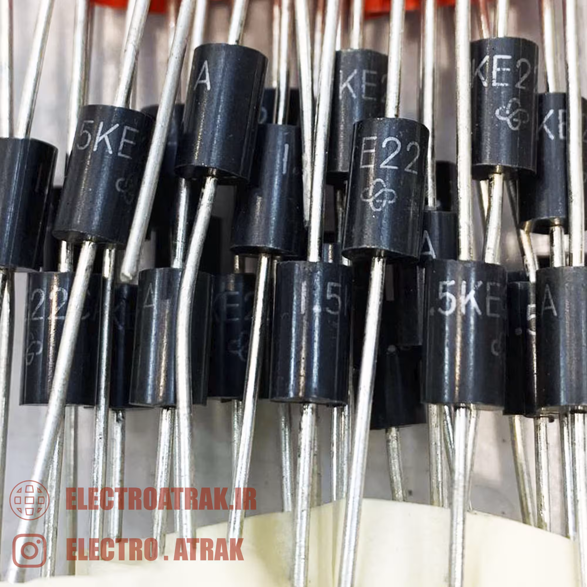 دیود زنر 1.5KE22CA