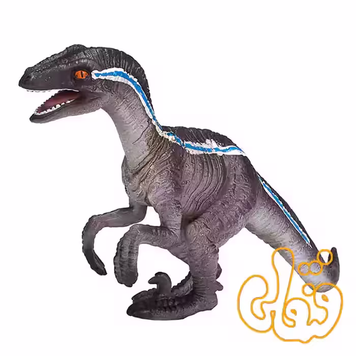 فیگور دایناسور ولوسیراپتور خمیده موجو Velociraptor Crouching 381022