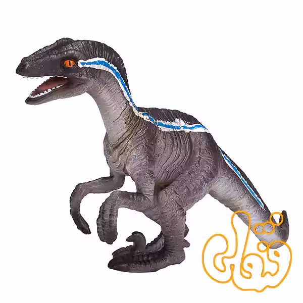 فیگور دایناسور ولوسیراپتور خمیده موجو Velociraptor Crouching 381022
