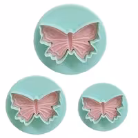 کاتر شیرینی پروانه ای فشاری سه عددی