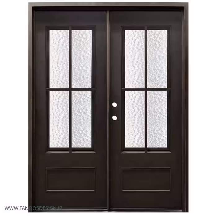 درب ورودی فلز با قفل مکانیزه کد 1237