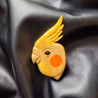 گردنبند عروس هلندی چوبی دستساز چوبی گالری