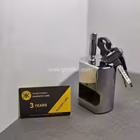 قفل کتابی کیاکو گارد دار کلید سولکسی ، فولادی و ضد اسید