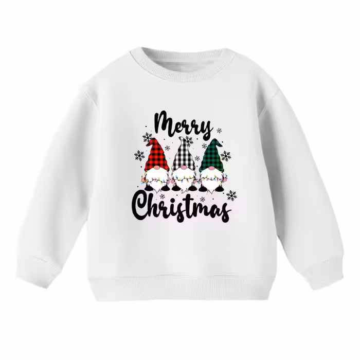 سویشرت بچگانه مدل بابانوئل کریسمس کد 52 رنگ سفید