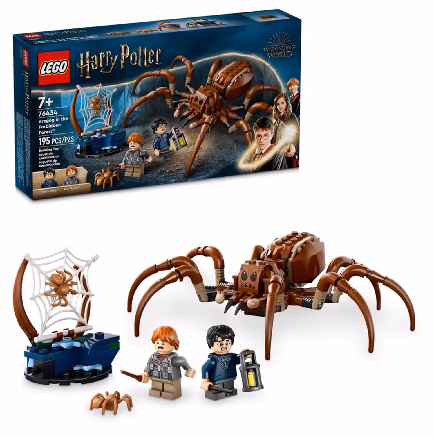 لگو Harry Potter مدل Aragog in the Forbidden Forest 76434