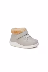 Tinky Furry Unisex First Step Grey Daily Shoes – 2777