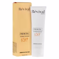 فلوئید ضد آفتاب بی‌رنگ رویوال با SPF 50 و خواص پری‌بایوتیک