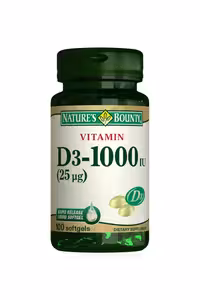 کپسول ویتامین D هزار Nature&#039;s Bounty - بسته 100 عددی