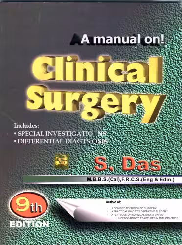 خرید و دانلود نسخه کامل کتاب a manual on clinical surgery