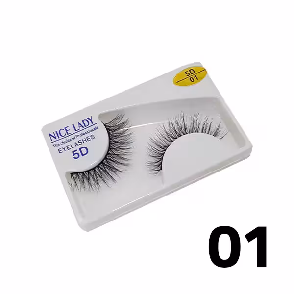 مژه 5 بعدی نایس لیدی شماره 01