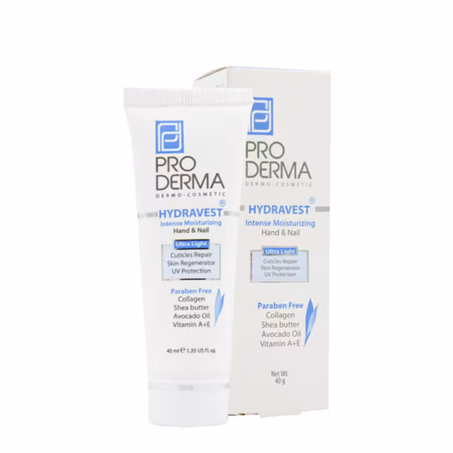 کرم مرطوب کننده دست و ناخن پرودرما 40 میلی لیتر