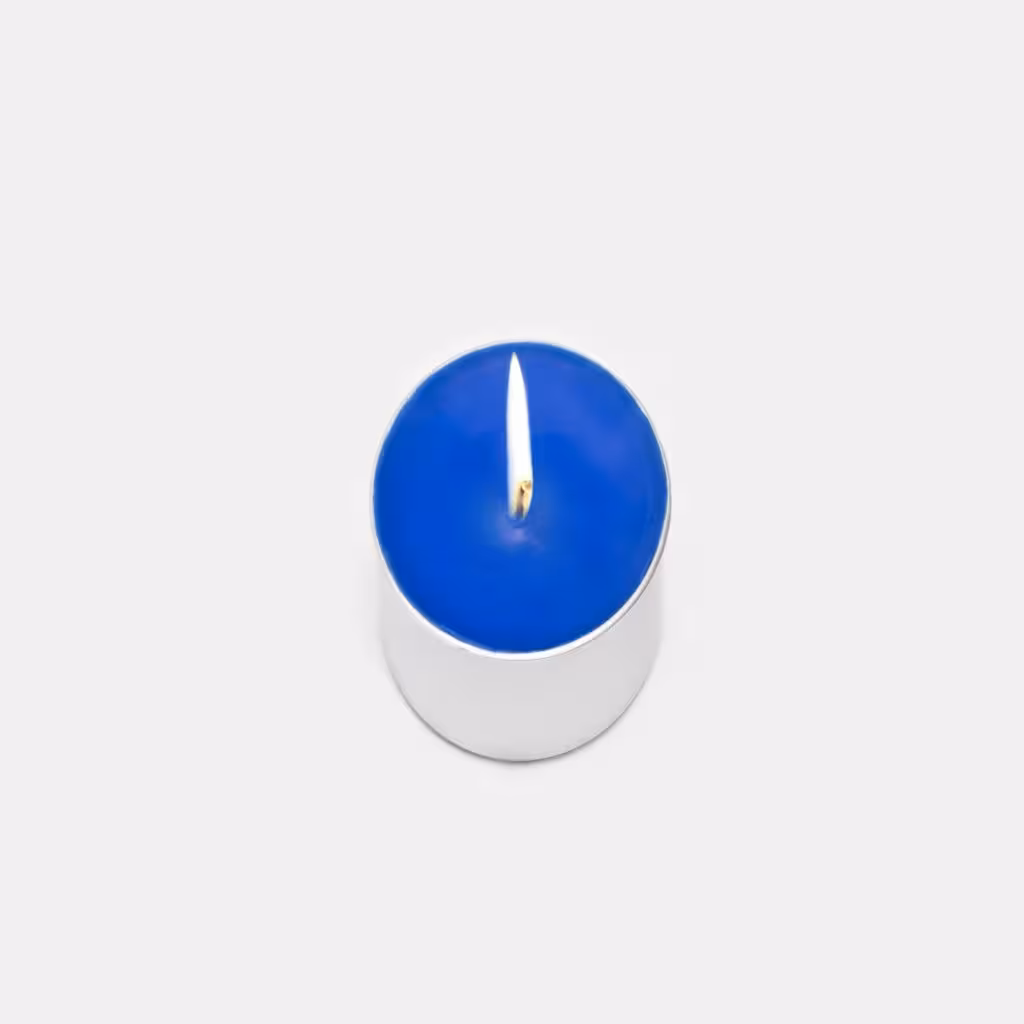 شمع وارمر ابی بسته 10 عددی