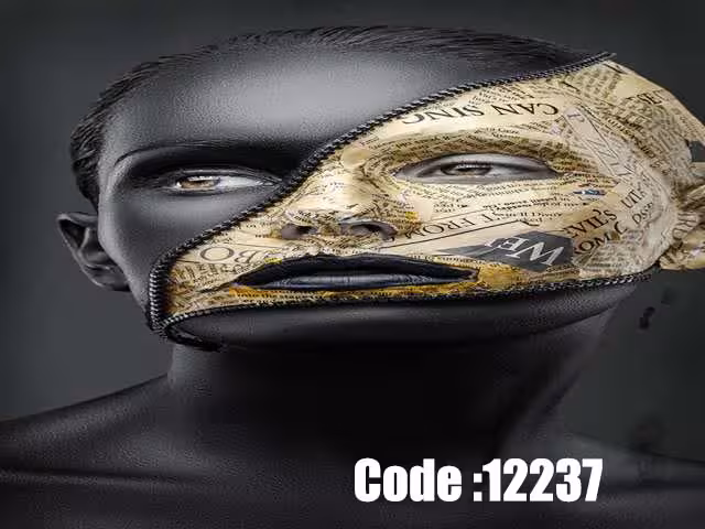 پوستر دیواری سه بعدی طرح دخترونه