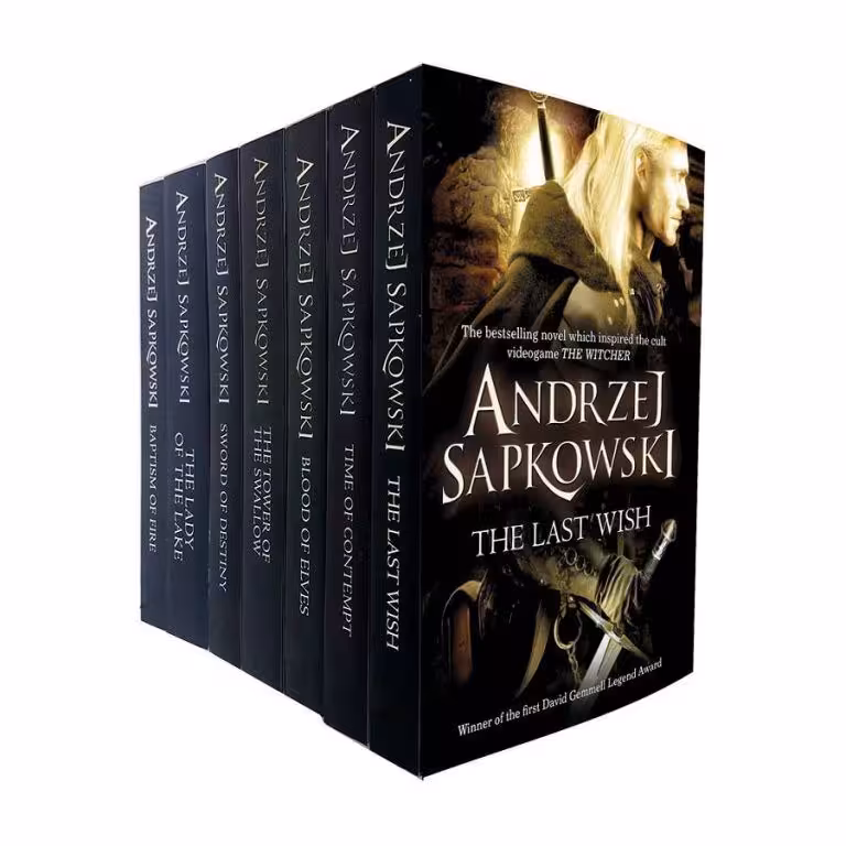 پک کامل رمان انگلیسی The Witcher اثر Andrzej Sapkowski