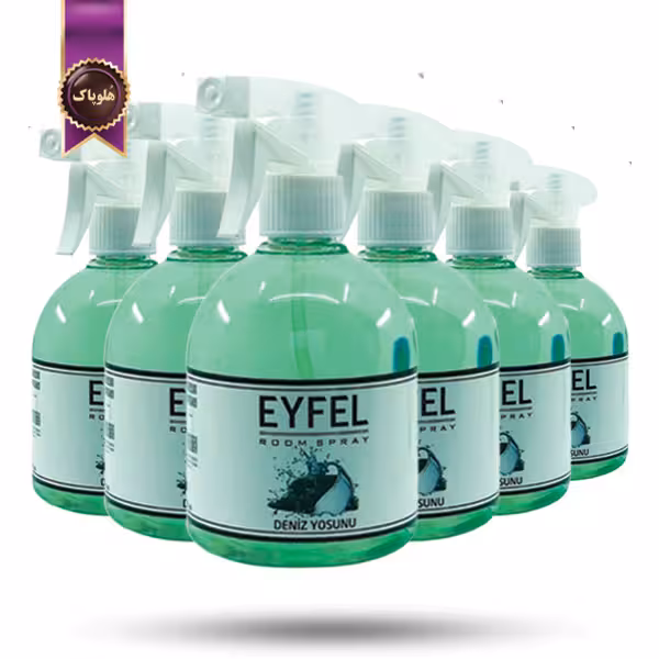 6 عدد اسپری خوشبوکننده هوا ایفل EYFEL مدل جلبک دریایی Seaweed حجم 500 میلی لیتر