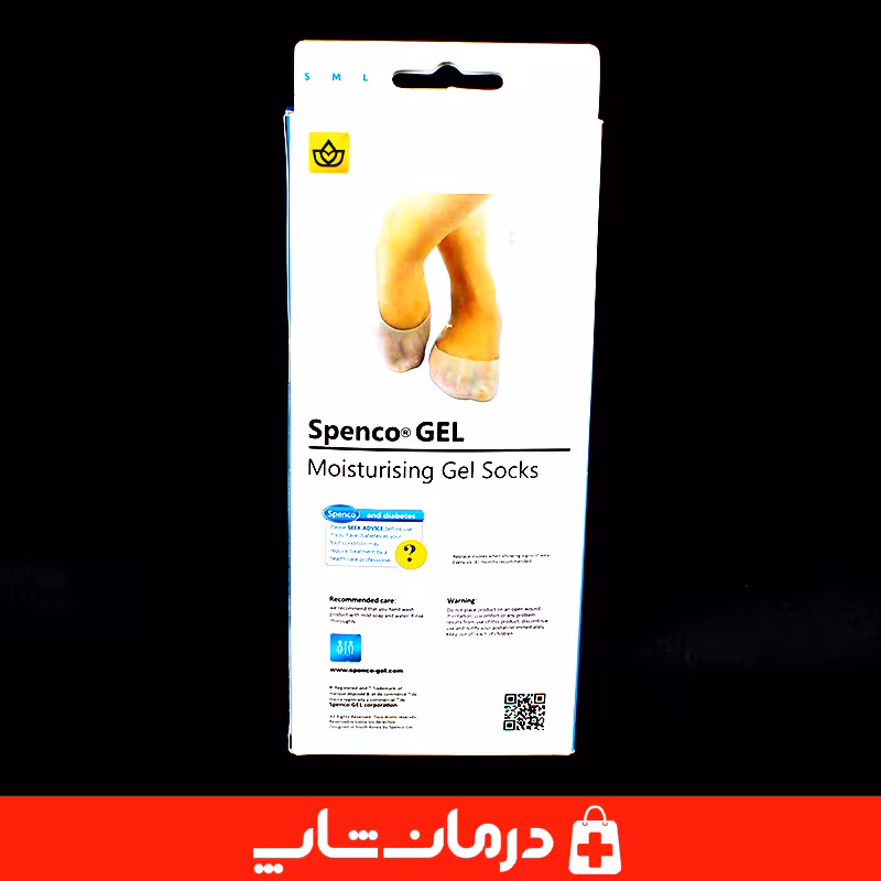 خرید جوراب ژله ای spenco جوراب سیلسکونی ترک پا اسپنکو ژل