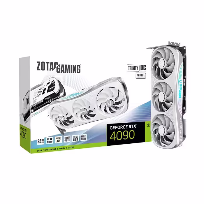 کارت گرافیک زوتاک GAMING GeForce RTX 4090 Trinity OC White Edition 24GB